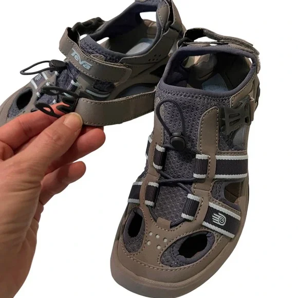 Teva Women's‎ Water Hiking Sandals Strappy Adjustable Cord Casual Sport Comfort - Picture 9 of 14